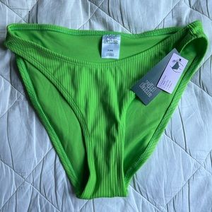 Neon Green Target Bikini Bottom